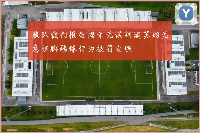 狼队裁判报告揭示无误判道苏姆无意识脚踢球行为被罚合理